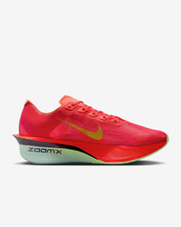 Nike Vaporfly 4 Road Racing Shoes - Bright Crimson/Mint Foam/Cave Purple/Lime Blast / 5.5